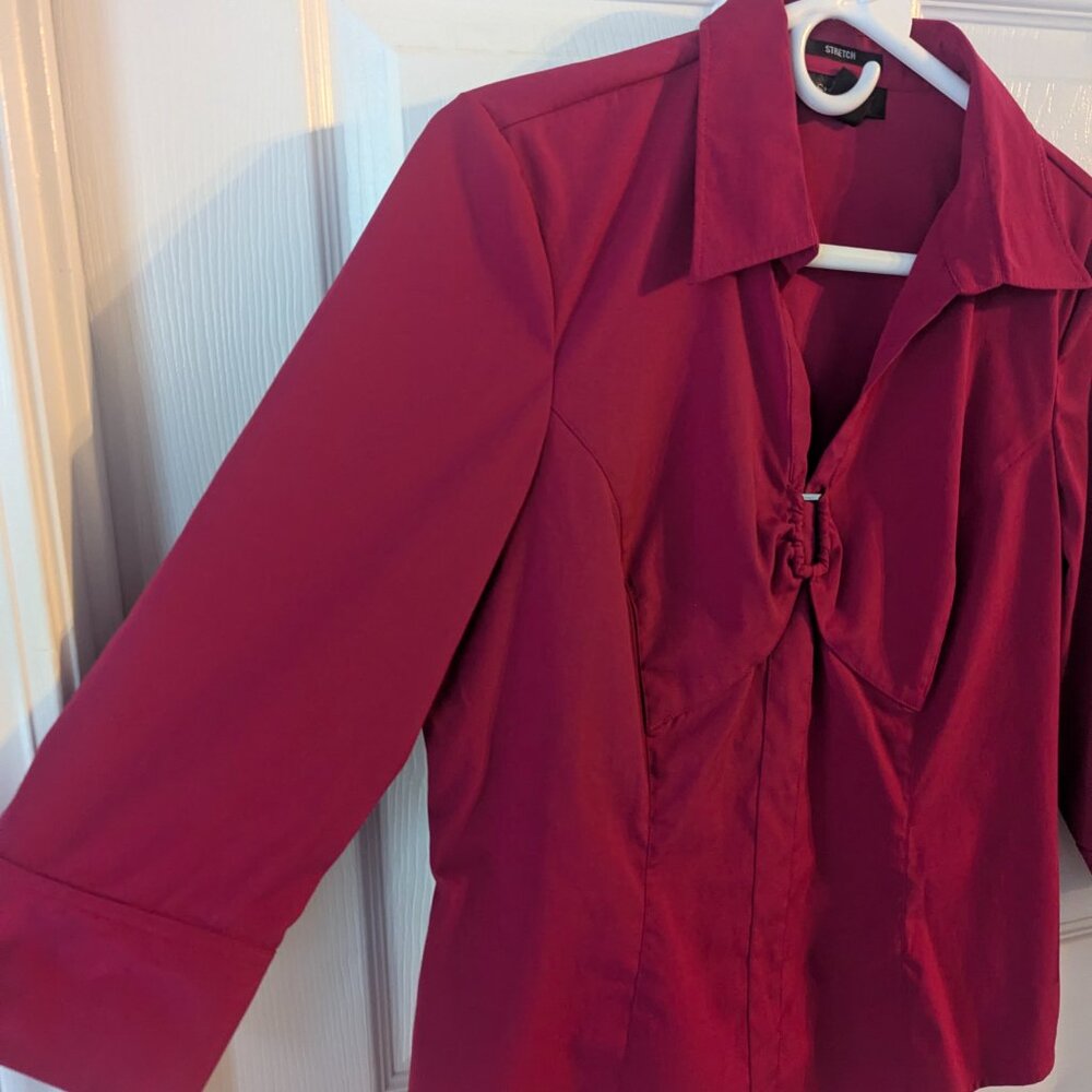 Style & Co pink and blouse - 12 P - Picture 2 of 6